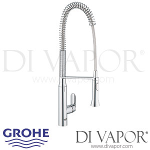 Grohe K7 Single-Lever Sink Mixer (1/2 Inch) - 2009 to 2013 - Spare Parts 32950000 GEN1